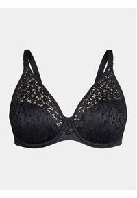Chantelle Biustonosz z fiszbiną Norah C13F10 Czarny. Kolor: czarny. Materiał: syntetyk