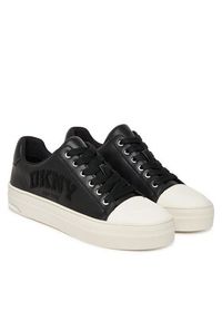 DKNY Trampki York K3511777 Czarny. Kolor: czarny. Materiał: skóra #4