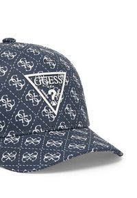 Guess Czapka z daszkiem H5YZ03 WO08O Granatowy. Kolor: niebieski. Materiał: bawełna, materiał