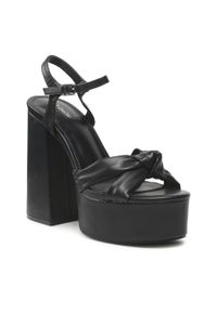 Sandały DeeZee F8914-8 Black. Kolor: czarny. Materiał: skóra #1