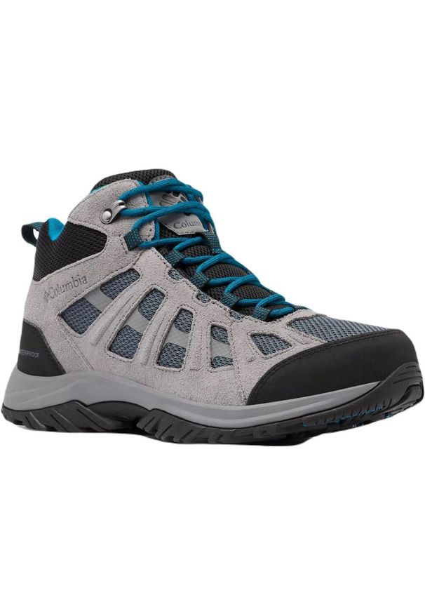 columbia - Buty Trekkingowe Męskie Columbia Redmond III Mid Waterproof. Kolor: wielokolorowy, czarny, szary