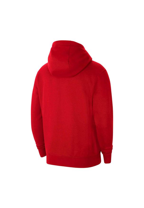 Nike - Bluza Dziecięca Park 20 Fleece Full Zip Hoodie. Kolor: czerwony