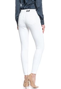 Wrangler - WRANGLER SKINNY DAMSKIE SPODNIE JEANSOWE WHITE W28MGO989 112128453 #7