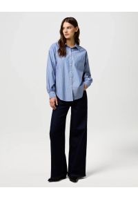 Wrangler - DAMSKA KOSZULA WRANGLER COOL GIRL BLOUSE DUSTY BLUE 112370779 #7