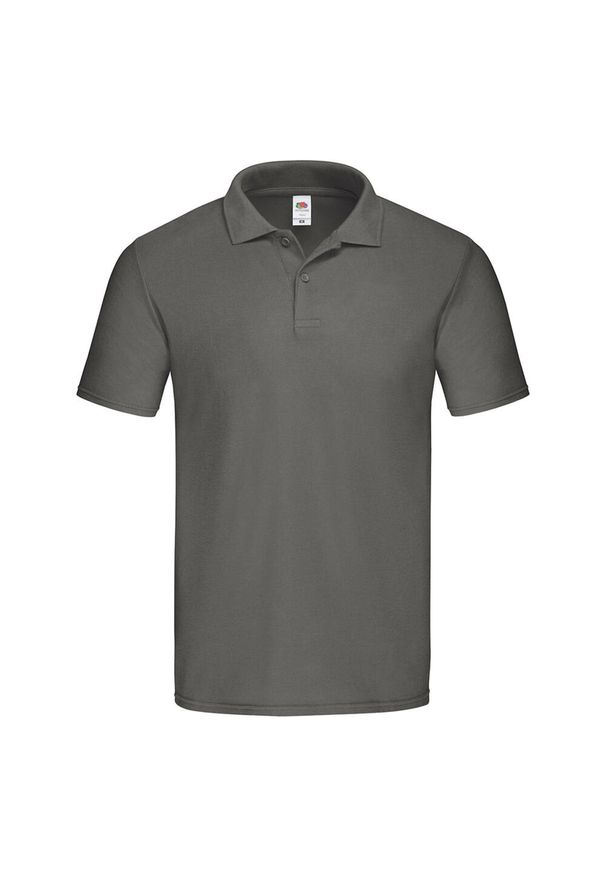FRUIT OF THE LOOM - Oryginalna Koszulka Polo Dla Dorosłych Unisex. Typ kołnierza: polo. Kolor: zielony