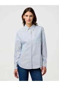 Wrangler - DAMSKA KOSZULA WRANGLER 1 PKT SHIRT WRANGLER BLUE 112370778 #1