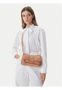 Emporio Armani Torebka EW002644 AF18575 U6078 Brązowy. Kolor: brązowy. Materiał: skórzane