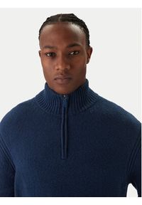 Jack & Jones Sweter Point 12287316 Niebieski Relaxed Fit. Kolor: niebieski. Materiał: bawełna #4