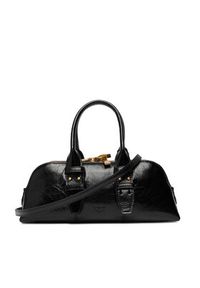 Pinko - PINKO Torebka Bowling Bag Baguette AI 25-26 105334 A2VW Czarny. Kolor: czarny. Materiał: skórzane #7