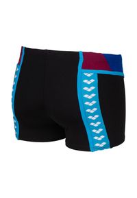 Szorty Kąpielowe Arena Icons Swim Short Panel. Kolor: czarny. Materiał: materiał