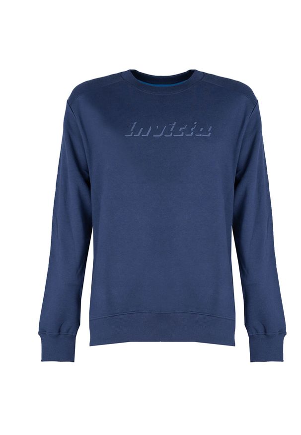 Invicta Bluza "C-Neck" | 4454257 / U | Mężczyzna | Granatowy. Okazja: na co dzień. Kolor: niebieski. Materiał: bawełna. Styl: casual