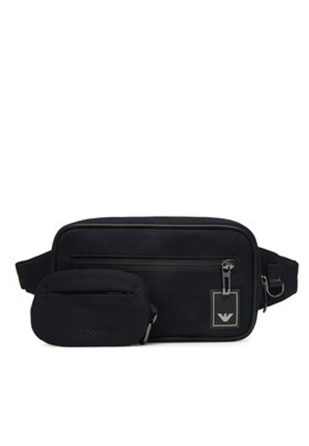 Emporio Armani Nerka EM000088 AF22391 UB118 Granatowy. Kolor: niebieski. Materiał: materiał