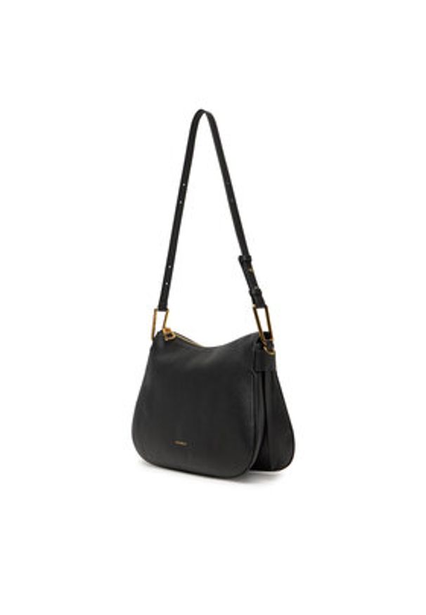 Coccinelle Torebka E1 PQR 13 01 01 Czarny. Kolor: czarny. Materiał: skórzane