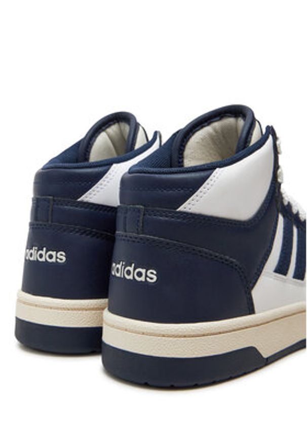 Adidas - adidas Sneakersy Rapid Court Mid JP5867 Granatowy. Kolor: niebieski. Materiał: skóra