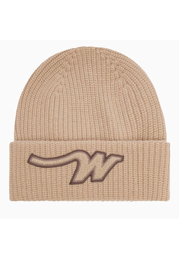 Weekend Max Mara Czapka Alben 2525576025 Beżowy. Kolor: beżowy. Materiał: wełna