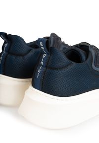 Baldinini Sneakersy "Vectra" | UE0407P00VECT | Sne U Vectra | Mężczyzna | Niebieski. Kolor: niebieski. Materiał: materiał, skóra