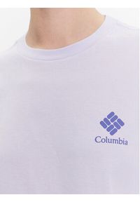 columbia - Columbia T-Shirt North Casades 1930051 Fioletowy Cropped Fit. Kolor: fioletowy. Materiał: bawełna