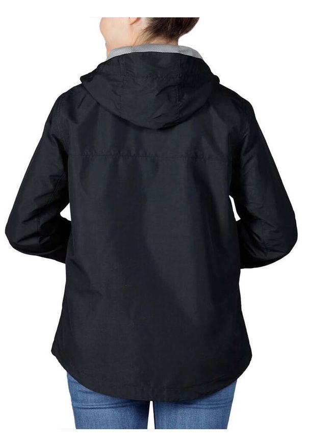 Kurtka damska przeciwdeszczowa Carhartt Anorak. Kolor: czarny
