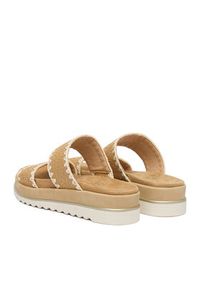 Remonte Klapki CEO-D3P52-20 Beżowy. Kolor: beżowy. Materiał: materiał #2