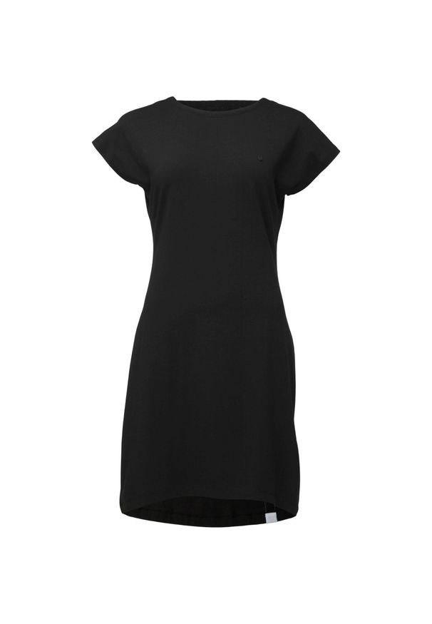 WOMEN'S HEALTH - Sukienka damska LOAP Abmajka, czarna, XS. Kolor: czarny. Materiał: materiał. Typ sukienki: sportowe. Styl: elegancki, sportowy