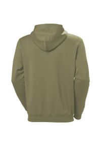 Bluza z kapturem Helly Hansen Fleece. Typ kołnierza: kaptur. Kolor: zielony. Materiał: bawełna