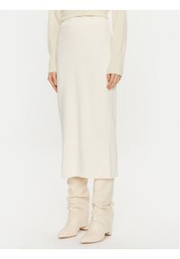 ViCOLO Spódnica ołówkowa 22085S Biały Regular Fit. Kolor: biały. Materiał: syntetyk #1