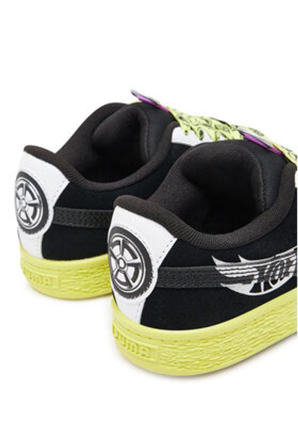 Puma Sneakersy Suede XL Hot Wheels PS 401402 01 Czarny. Kolor: czarny. Materiał: zamsz, skóra. Model: Puma Suede