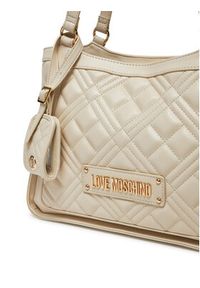 Love Moschino - LOVE MOSCHINO Torebka JC4206PP0MLA0110 Beżowy. Kolor: beżowy. Materiał: skórzane #4