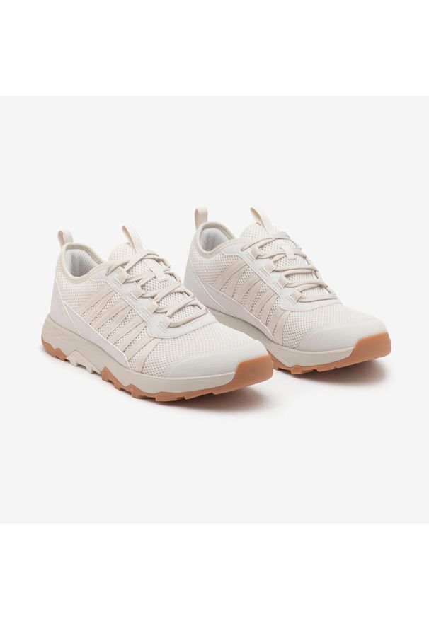 quechua - Buty turystyczne męskie Quechua NH500 Fresh. Kolor: beżowy. Materiał: materiał, syntetyk. Wzór: ażurowy. Sezon: lato