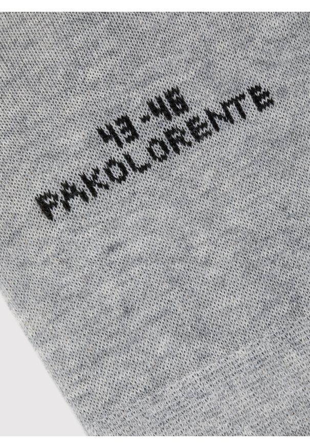 Pako Lorente - Stopki męskie szare trójpak. Kolor: szary, biały. Materiał: bawełna. Wzór: gładki