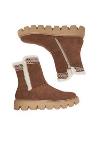 Rieker Śniegowce CEO-W2075-20 Brązowy. Kolor: brązowy. Materiał: skóra, zamsz #7