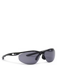 Nike Okulary przeciwsłoneczne Aerial DZ7352 010 Czarny. Kolor: czarny