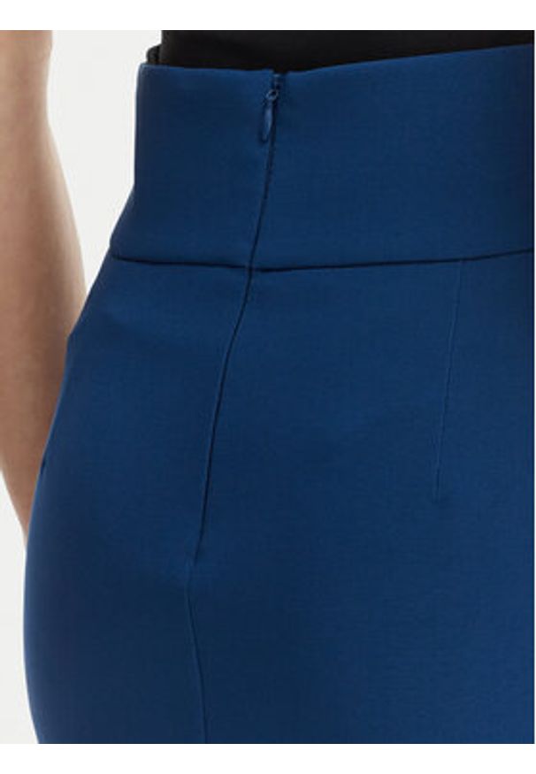 Rinascimento Spódnica ołówkowa CFC0128651003 Niebieski Slim Fit. Kolor: niebieski. Materiał: syntetyk