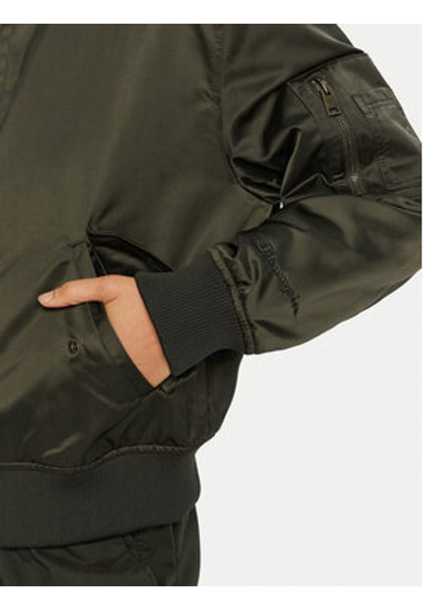 Champion Kurtka bomber 117578 Zielony Custom Fit. Kolor: zielony. Materiał: syntetyk