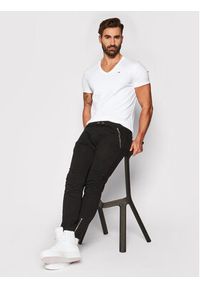 Tommy Jeans T-Shirt DM0DM04410 Biały Regular Fit. Kolor: biały. Materiał: bawełna #2