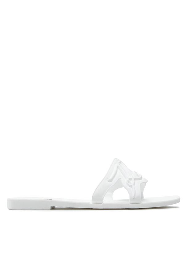 Karl Lagerfeld - Klapki KARL LAGERFELD. Kolor: biały