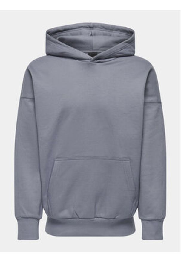 Only & Sons Bluza Dan 22026661 Niebieski Relaxed Fit. Kolor: niebieski. Materiał: bawełna