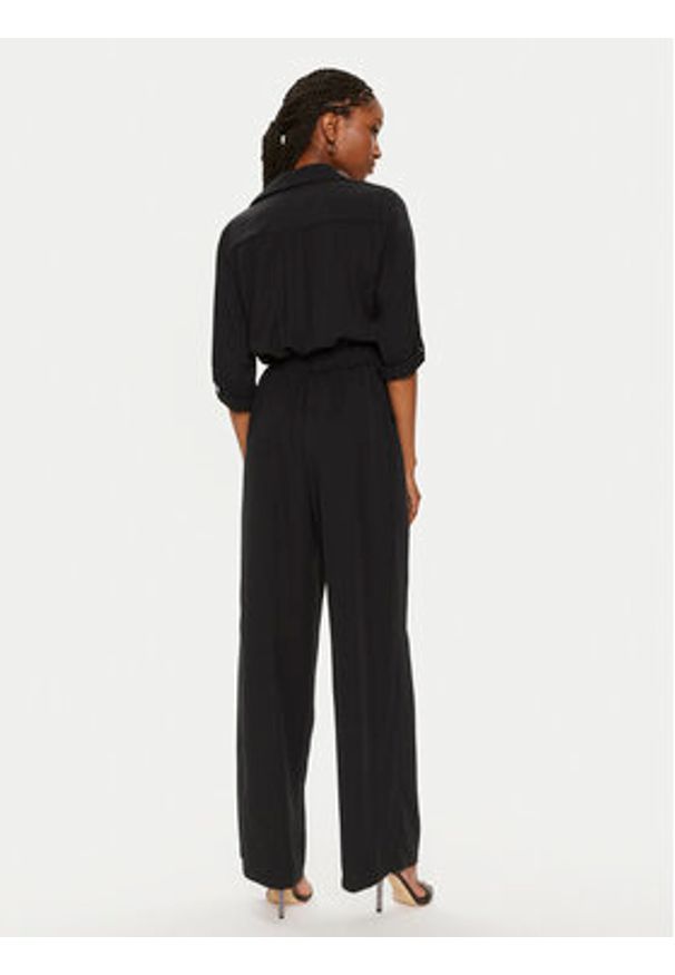 Rinascimento Kombinezon CFC0118361003 Czarny Regular Fit. Kolor: czarny. Materiał: syntetyk