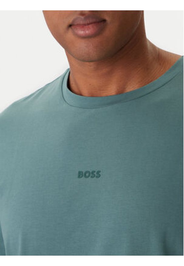 BOSS T-Shirt Tchup 50473278 Zielony Relaxed Fit. Kolor: zielony. Materiał: bawełna