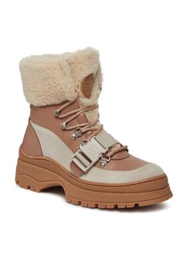 Ted Baker Botki Mayyzi 258003 Brązowy. Kolor: brązowy. Materiał: skóra