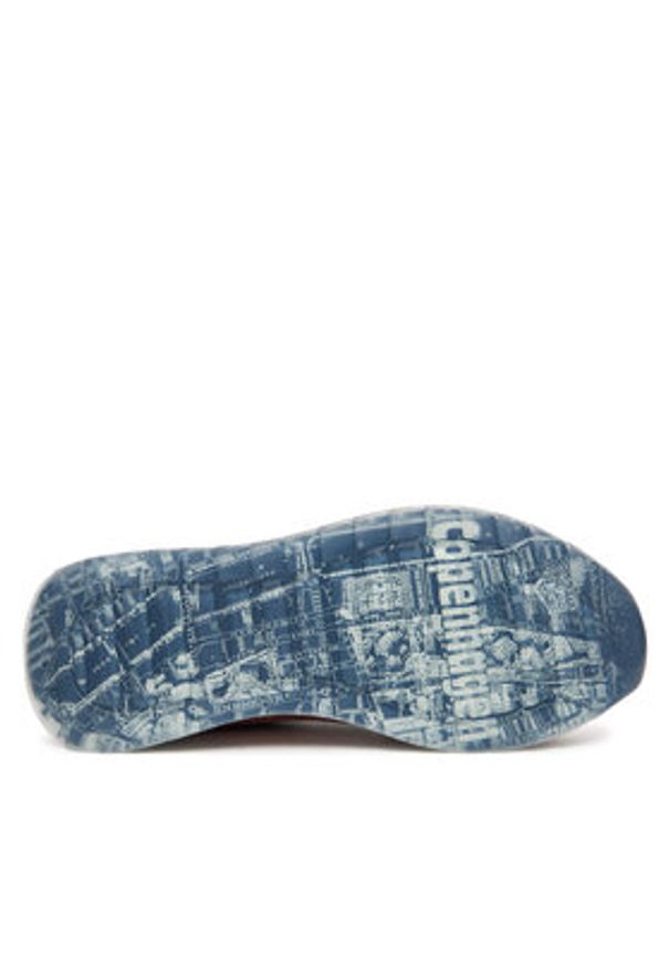 HOFF Sneakersy City Copenhaguen 22502011 Bordowy. Kolor: czerwony. Materiał: zamsz, skóra