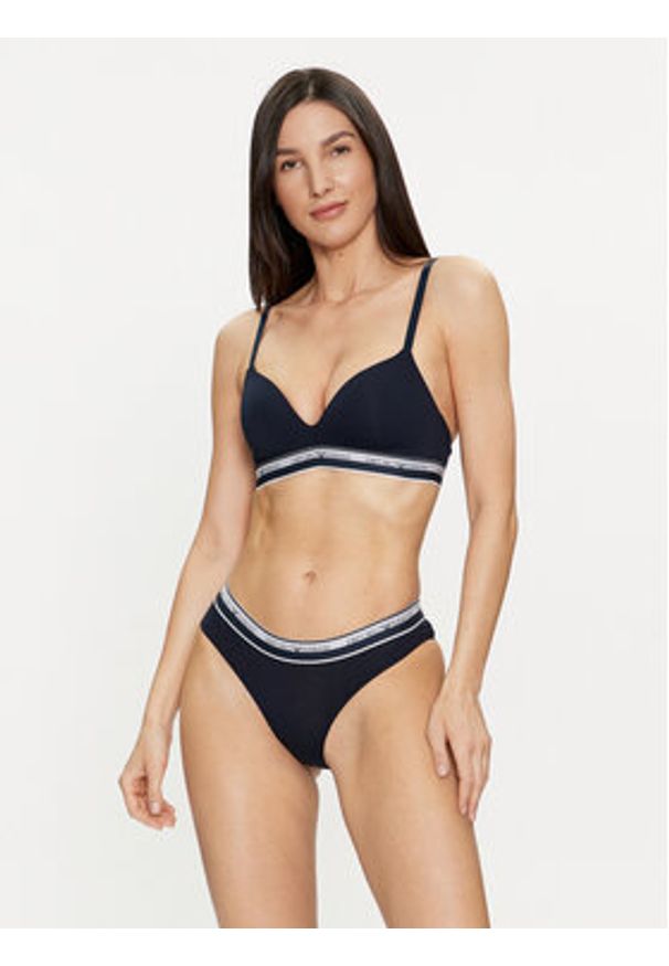 Emporio Armani Underwear Komplet 2 par fig brazylijskich 163334 4R227 00135 Granatowy. Kolor: niebieski. Materiał: bawełna