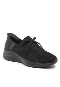 skechers - Skechers Sneakersy Brilliant Path 149710/BBK Czarny. Kolor: czarny. Materiał: materiał #4