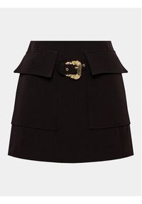 Versace Jeans Couture Spódnica mini 74HAE819 Czarny Regular Fit. Kolor: czarny. Materiał: syntetyk