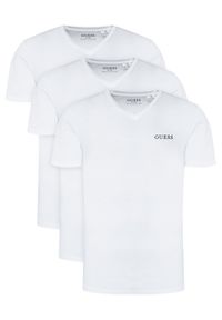 Guess Komplet 3 t-shirtów U5BG58 KCAM1 Biały Regular Fit. Kolor: biały. Materiał: bawełna