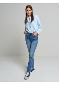 Big-Star - Spodnie jeans damskie z wysokim stanem Katrina High Waist 453. Stan: podwyższony. Kolor: niebieski #5