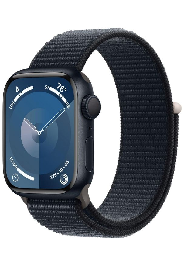 APPLE - Smartwatch Apple Watch 9 GPS 41mm aluminium Północ | Północ opaska sportowa. Rodzaj zegarka: smartwatch. Materiał: materiał. Styl: sportowy