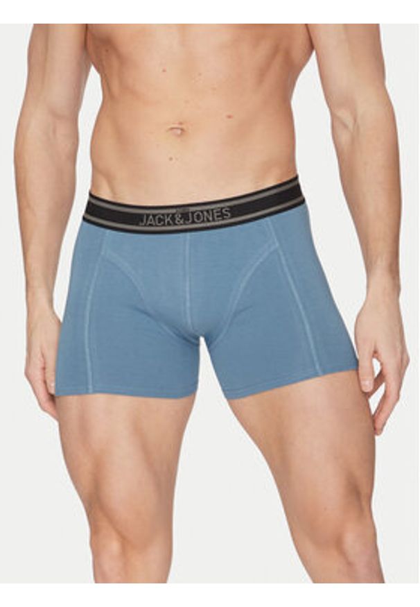 Jack & Jones Komplet bokserek Richard 12268499 Kolorowy. Materiał: bawełna. Wzór: kolorowy