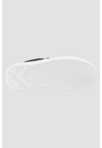 Karl Lagerfeld - KARL LAGERFELD Czarne sneakersy Kapri Mens Nft Lo Lace, Rozmiar 44. Kolor: czarny #3