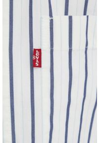 Levi's® - Levi's koszula bawełniana damska kolor biały relaxed z kołnierzykiem klasycznym. Okazja: na spotkanie biznesowe. Typ kołnierza: kołnierzyk klasyczny. Kolor: biały. Materiał: bawełna. Długość: długie. Styl: klasyczny #5